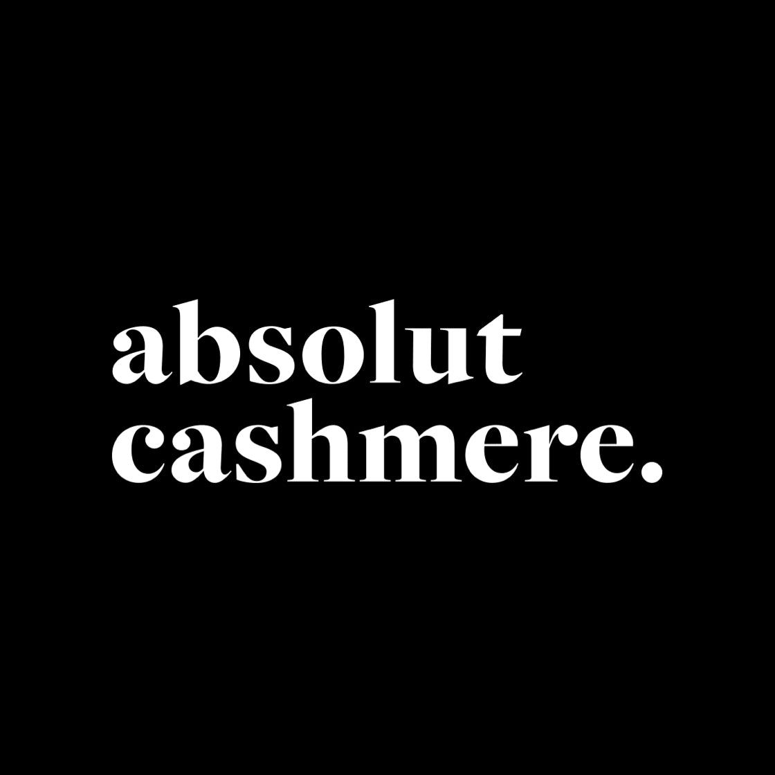 Absolut Cashmere